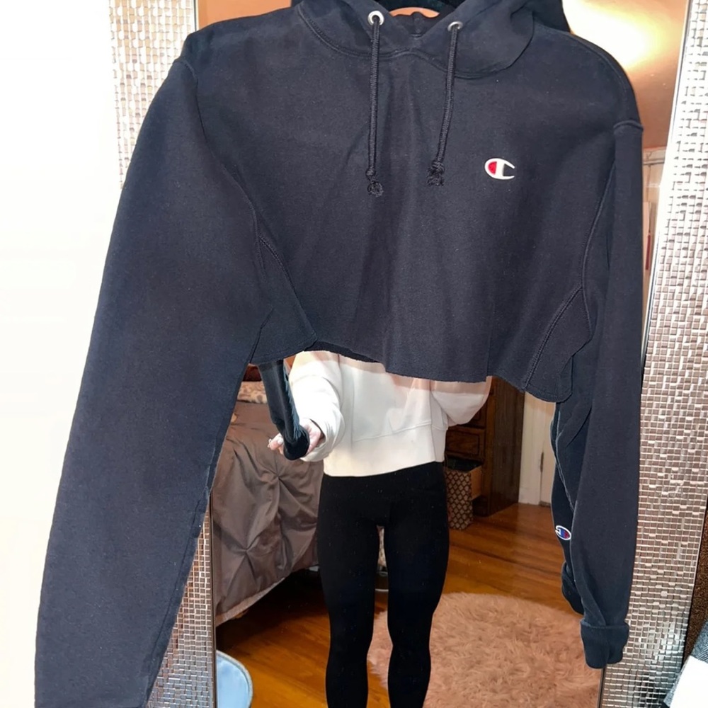 Champion Reverse Weave Cropped Hoodie